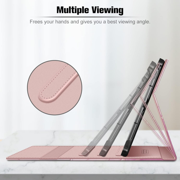 Fintie Galaxy Tab S6 Lite Standl Klf-Dreamy Marble 