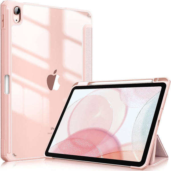 Fintie Hybrid iPad Air 6.Nesil Klf (11 in)-Rose Gold 