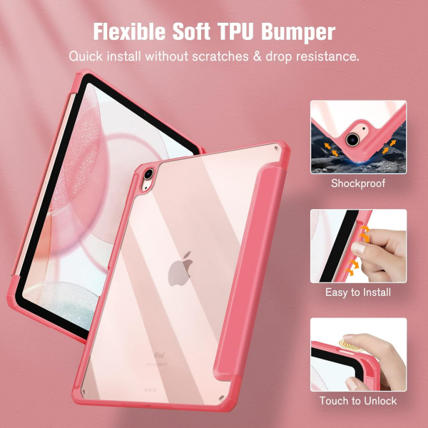 Fintie Hybrid iPad Air 6.Nesil Klf (11 in)-Vatermelon