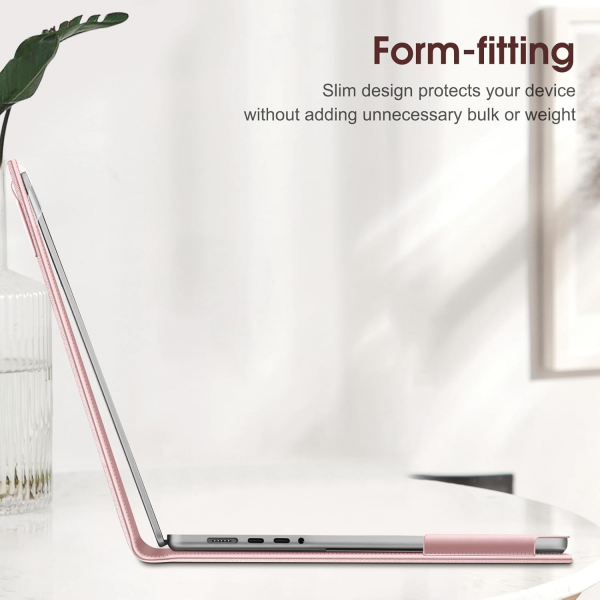 Fintie nce MacBook Pro M4 Dayankl Klf(14 in)-Rose Gold