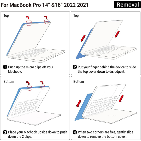 IBENZER MacBook Pro M4 Klf (14 in)-Star Clear