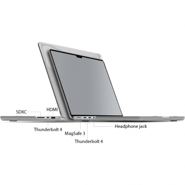 IBENZER MacBook Pro M4 Klf (14 in)-Crystal Clear