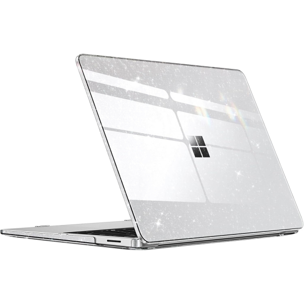 Fintie Microsoft Surface Laptop 7 Klf (13.8 in)-Glittering Clear 