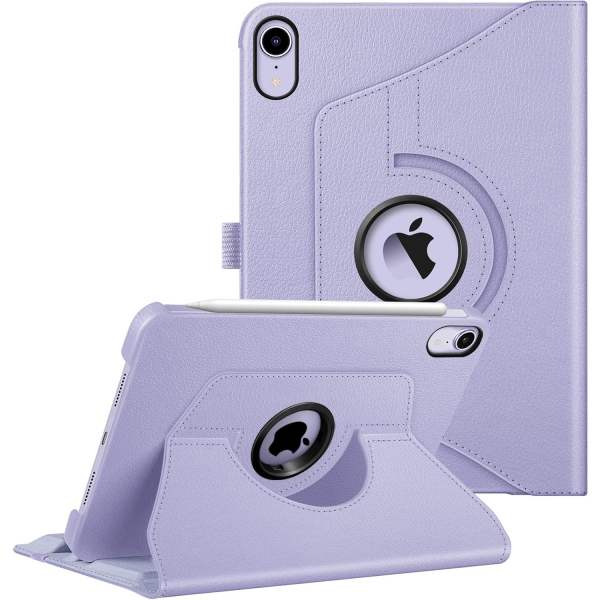 Fintie Apple iPad Mini 7 Rotating Klf -Lilac Purple