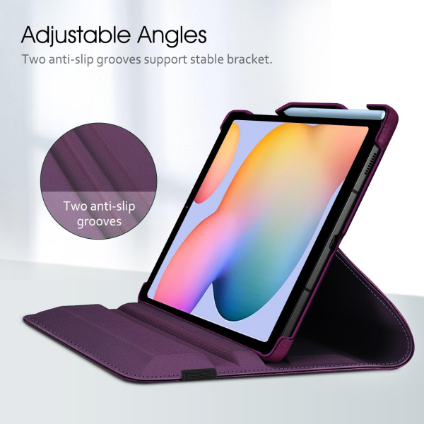 Fintie Rotating Galaxy Tab S6 Lite Klf (10.4 in)-Purple