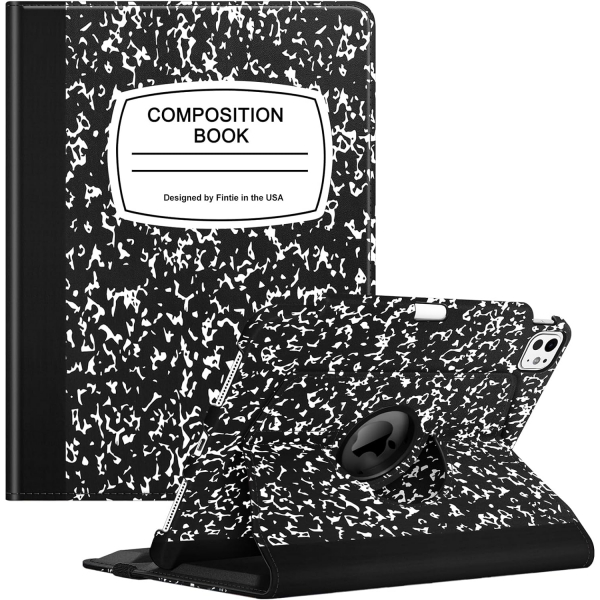 Fintie Rotating iPad Pro 5.Nesil Klf (11 in)-composition book