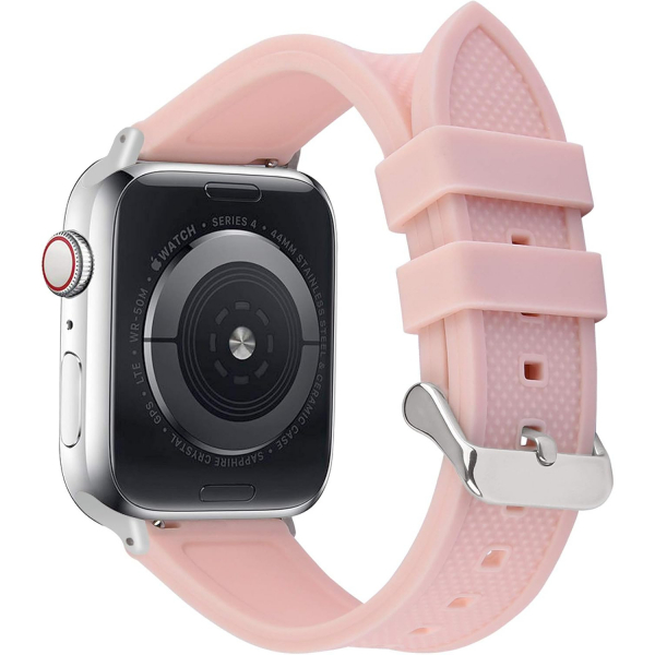 Fullmosa Apple Watch Silikon Kay (41/40/38mm)-Pale Pink 