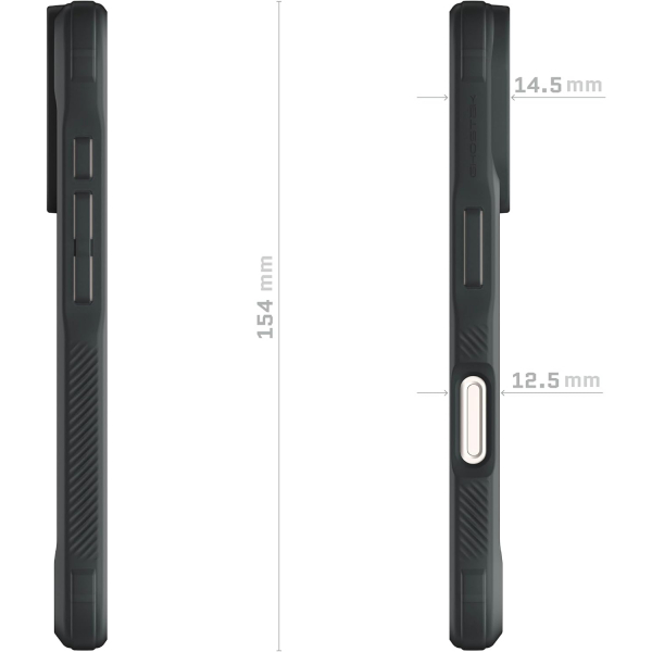 Ghostek Apple iPhone 16 Covert Klf-Black