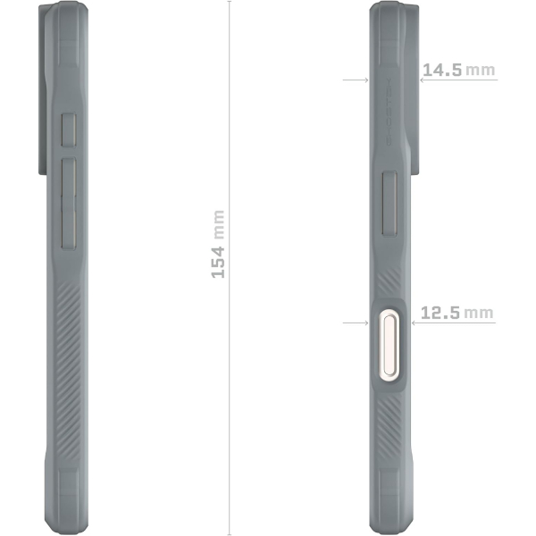 Ghostek Apple iPhone 16 Covert Klf-Gray