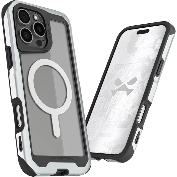 Ghostek Apple iPhone 16 Pro Atomic Slim Klf -Silver