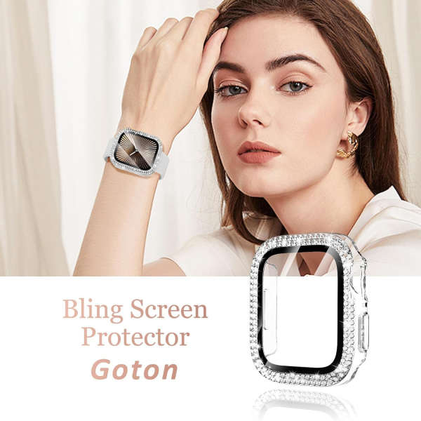 Goton Apple Watch 10 42mm Bumper Klf -Transparent