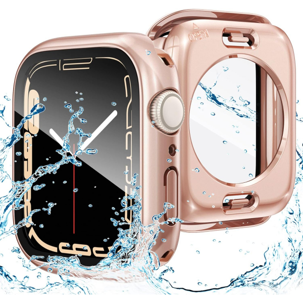 Goton Apple Watch 9 45mm Bumper Klf -Original Rose Gold