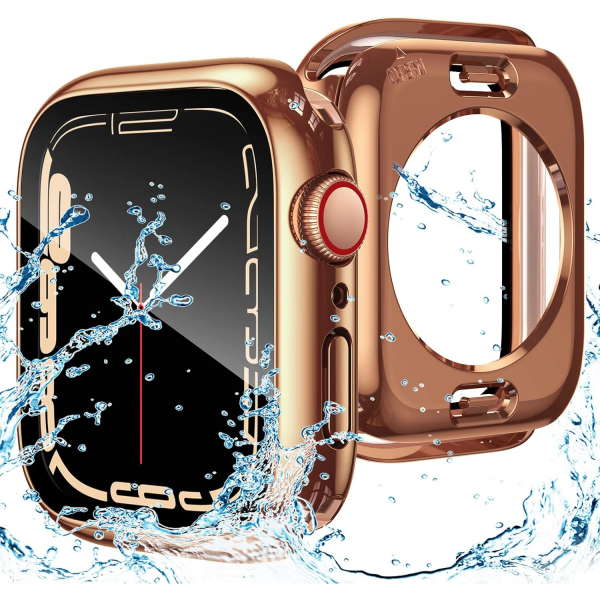 Goton Apple Watch 9 45mm Bumper Klf -Rose Gold