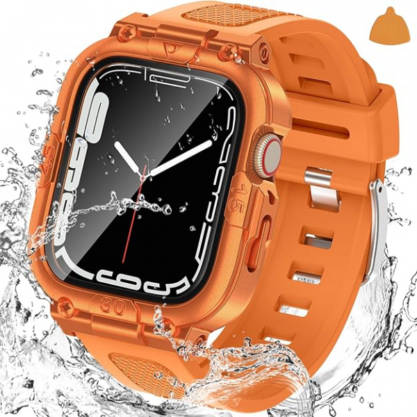 Goton Apple Watch 9 45mm Kay-Orange