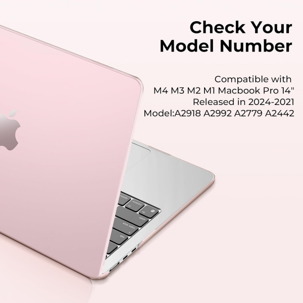 EooCoo MacBook Pro M4 Klf (14 in)-Crystal Pink