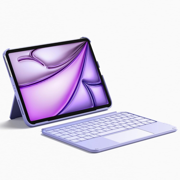 Inateck Apple iPad 10.Nesil Uyumlu Klavyeli Klf-Purple