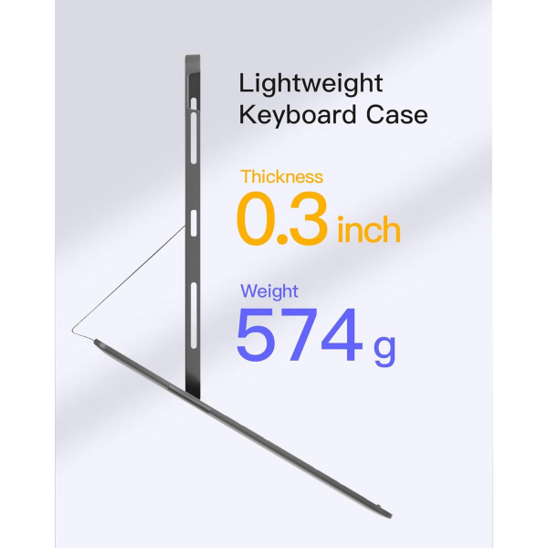 Inateck iPad Air M2 Klavyeli Klf (13 in)