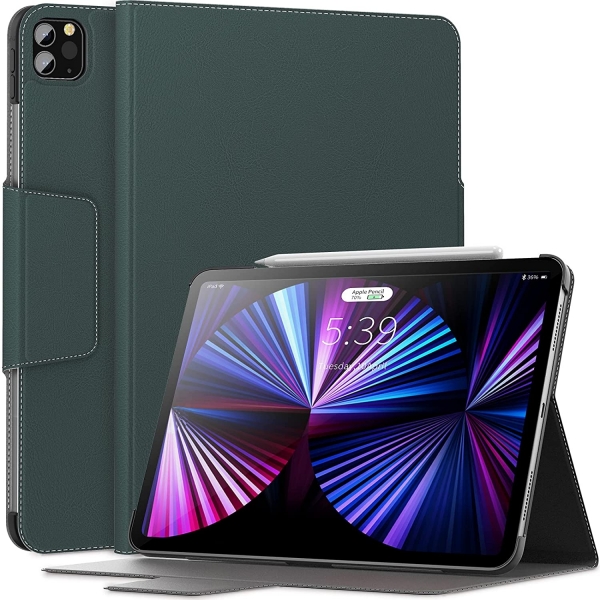 Infiland iPad Pro Standl Klf (11 in)(2.Nesil)-Dark Green