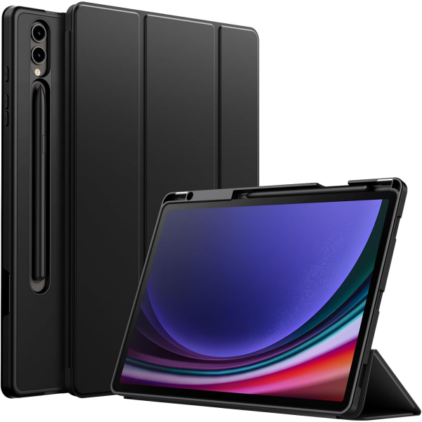 JETech Galaxy Tab S10/S9 Plus Klf-Graphite Black