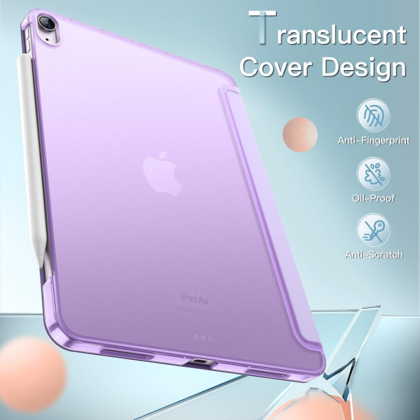 JETech iPad Air M2 Standl Klf (13 in)-Purple