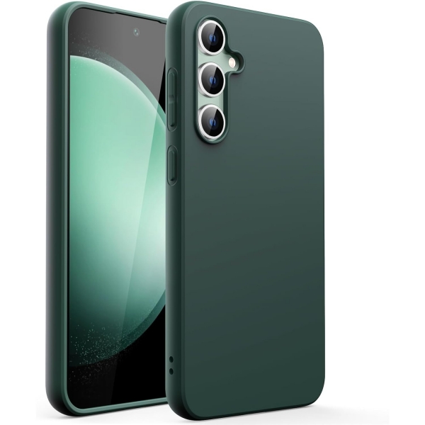 JeTech nce Galaxy S23 FE Darbeye Dayankl Klf -Midnight Green