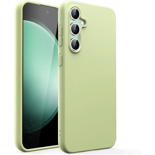 JeTech nce Galaxy S23 FE Darbeye Dayankl Klf -Lime