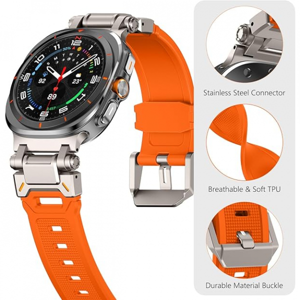 KADES Galaxy Watch Ultra 47mm Kay -Titanium Orange 