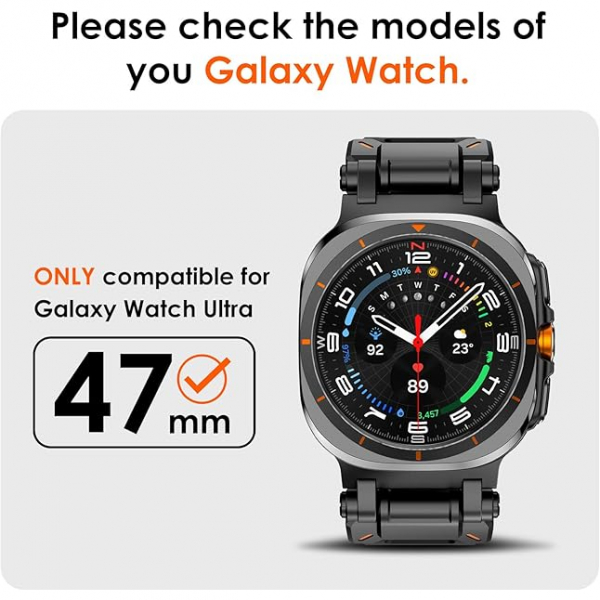 KADES Galaxy Watch Ultra 47mm Kay -Black Black 