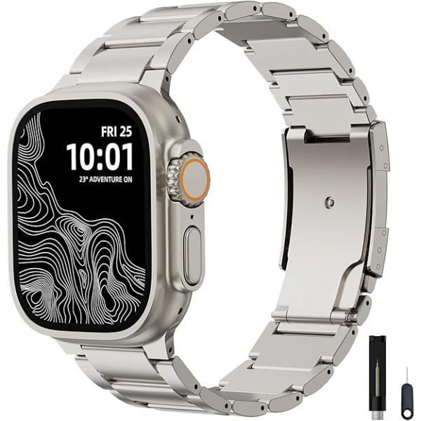 KUXIU Apple Watch 10 46mm Kay-Titanium