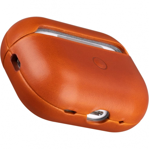 MAOGOAM Deri AirPods Pro 2.Nesil Klf-Orange