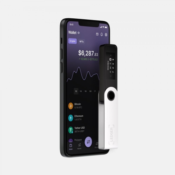 Ledger Nano S Plus Kripto Donanm Czdan(Matte Black)