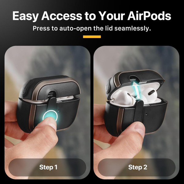 MAGEASY AirPods Pro 2.Nesil Odyssey Klf-Metal Sand