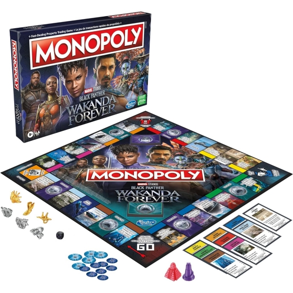 MONOPOLYMarvel Studios Black Panther Kutu Oyunu