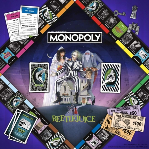 MONOPOLY Beetlejuice Kutu Oyunu