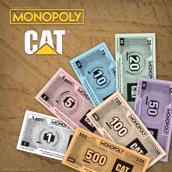 MONOPOLY Caterpillar Aile Kutu Oyunu