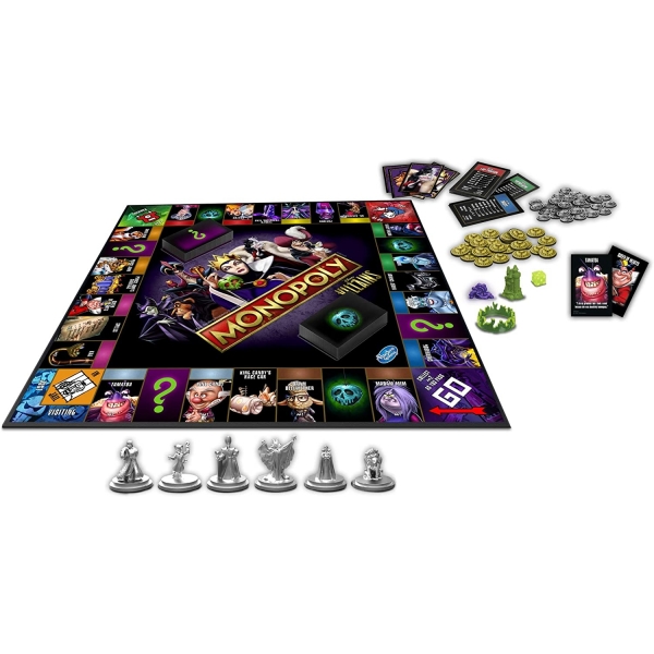 MONOPOLY Disney Villains Edition Kutu Oyunu