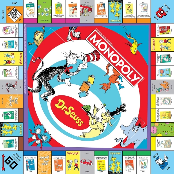 MONOPOLY Dr. Seuss Kutu Oyunu