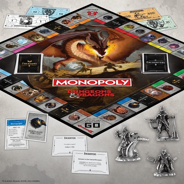 MONOPOLY Dungeons And Dragons Kutu Oyunu