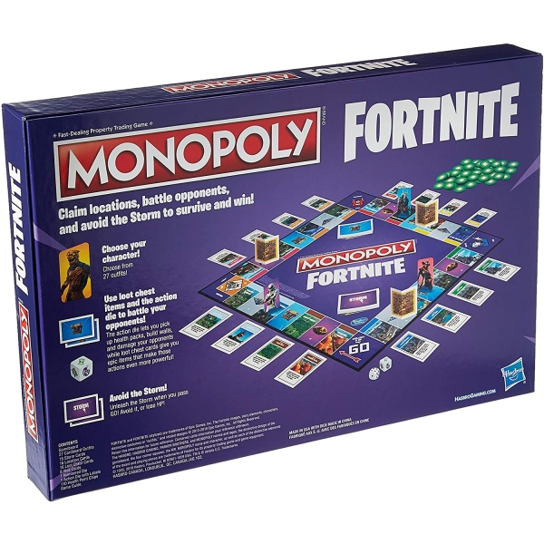 MONOPOLY Fortnite Edition Kutu Oyunu