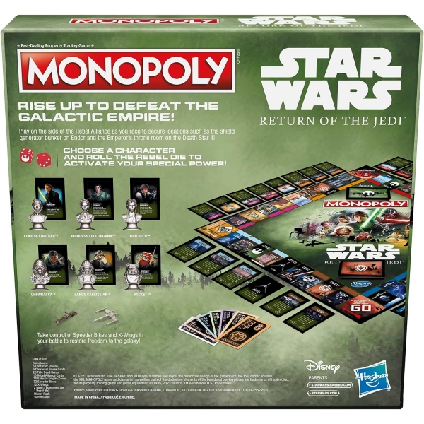 MONOPOLY Star Wars Jedi Kutu Oyunu