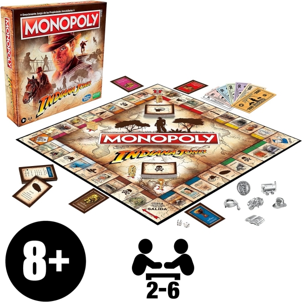 MONOPOLY Indiana Jones Aile Kutu Oyunu