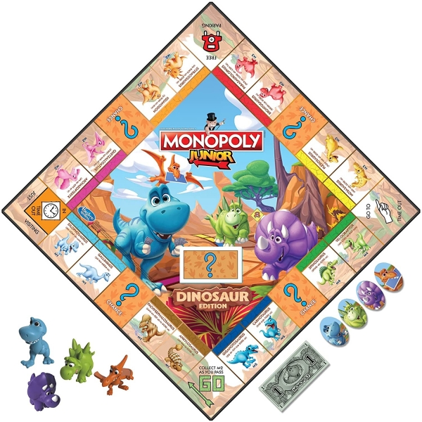 MONOPOLY Junior Dinosaur Edition Kutu Oyunu