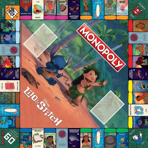 MONOPOLY Lilo ve Stitch Kutu Oyunu