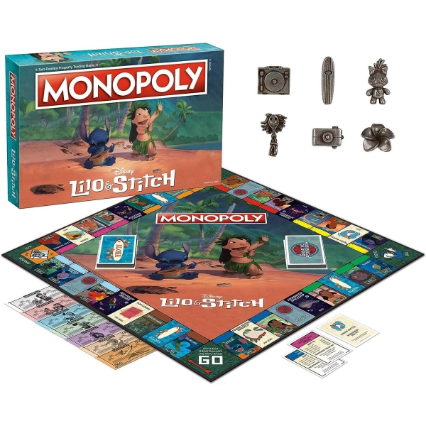 MONOPOLY Lilo ve Stitch Kutu Oyunu