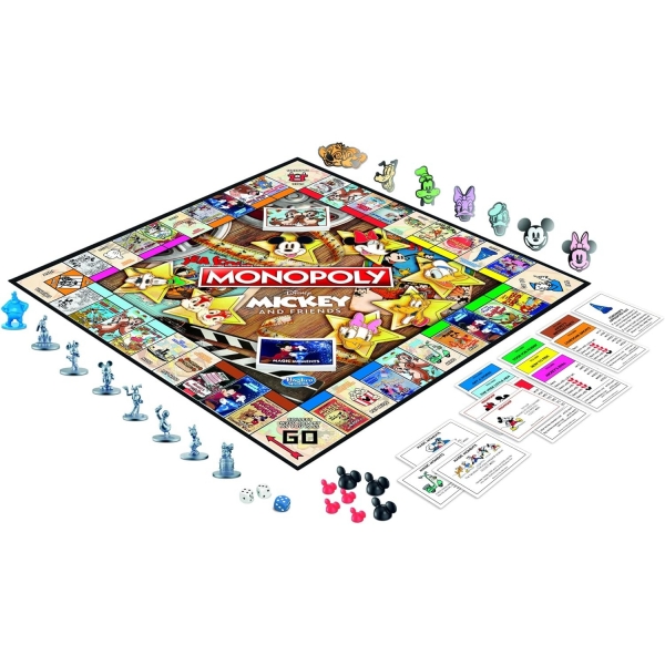 MONOPOLY Mickey ve Arkadalar Kutu Oyunu