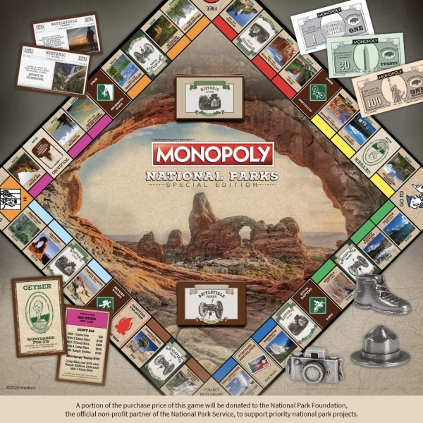 MONOPOLY National Parks 2020 Edition Kutu Oyunu