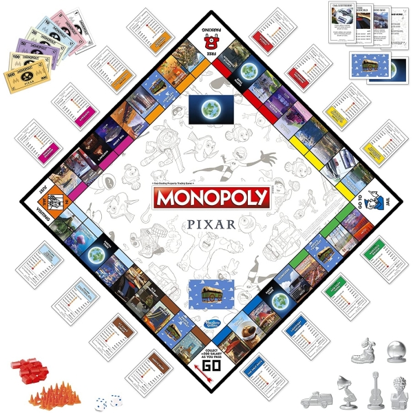 MONOPOLY Pixar Edition Kutu Oyunu