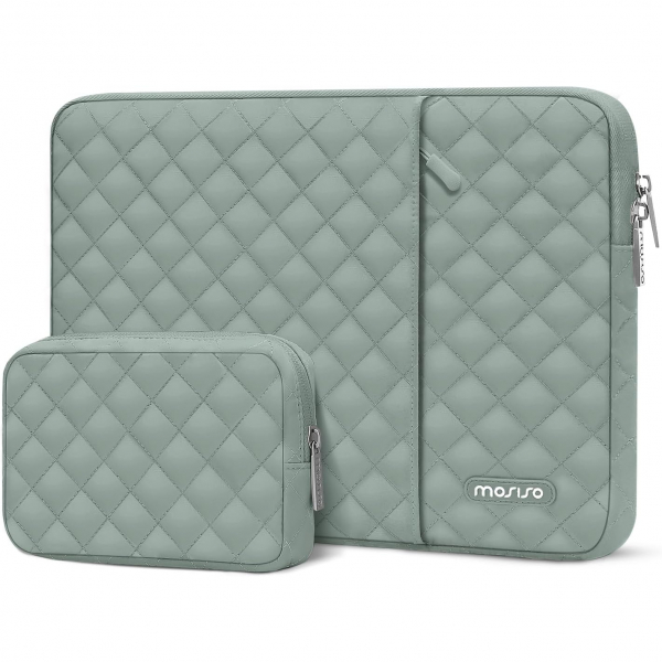 MOSISO MacBook Air/Pro Uyumlu anta(13-13.3 in)-Antique Green