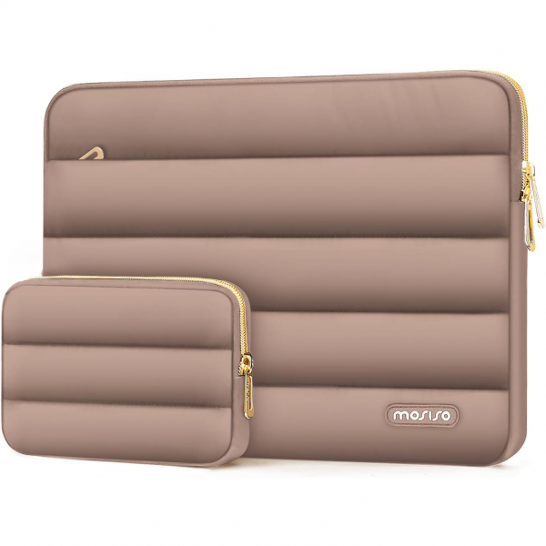 MOSISO MacBook Air/Pro Puffy anta(13-13.3 in)-Brown