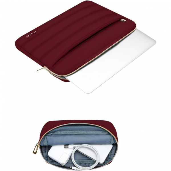 MOSISO MacBook Air/Pro Puffy anta(13-13.3 in)-Red